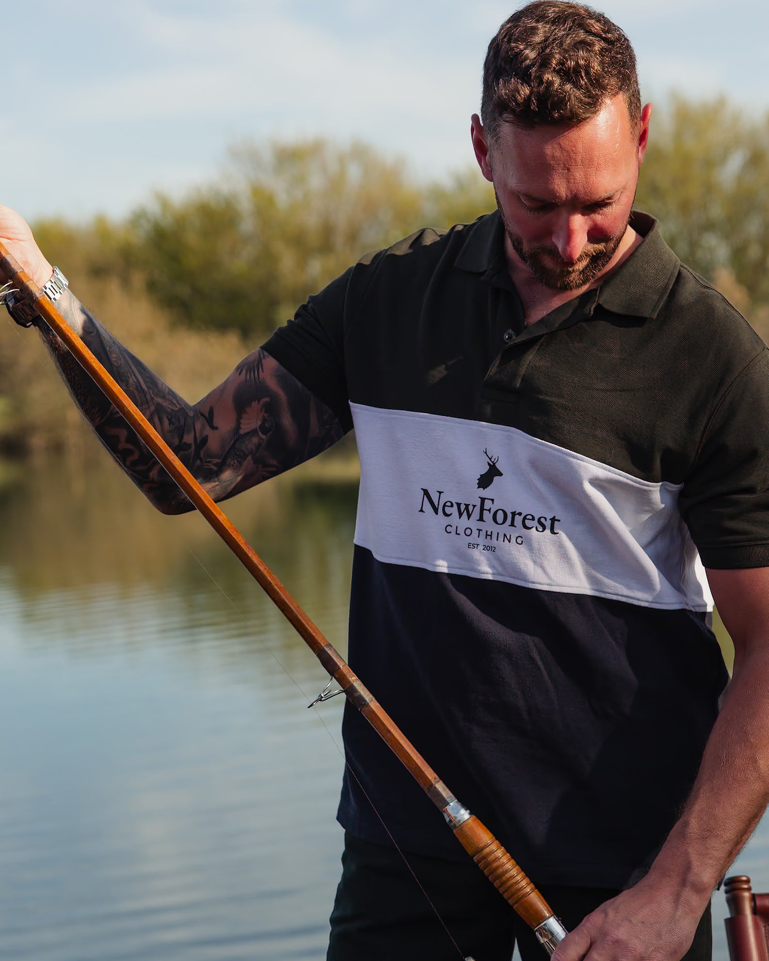 New Forest Heritage Logo Polo Shirt