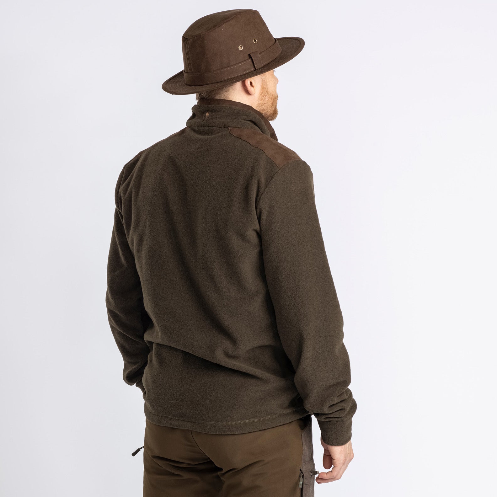 Pinewood Smaland Hunters Half Zip Fleece Sweater