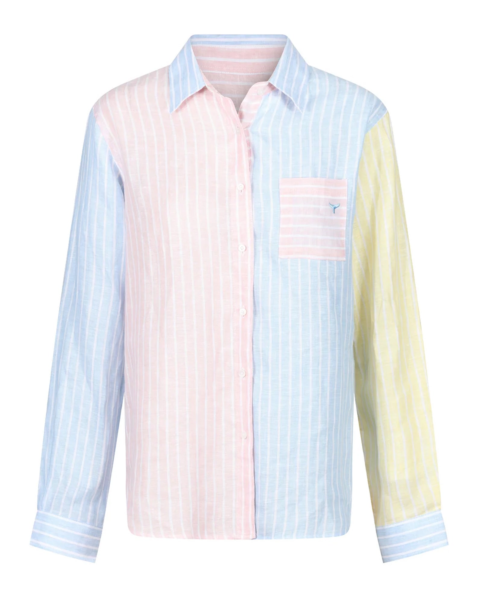 Whale of a Time Womens Banbury Linen Shirt