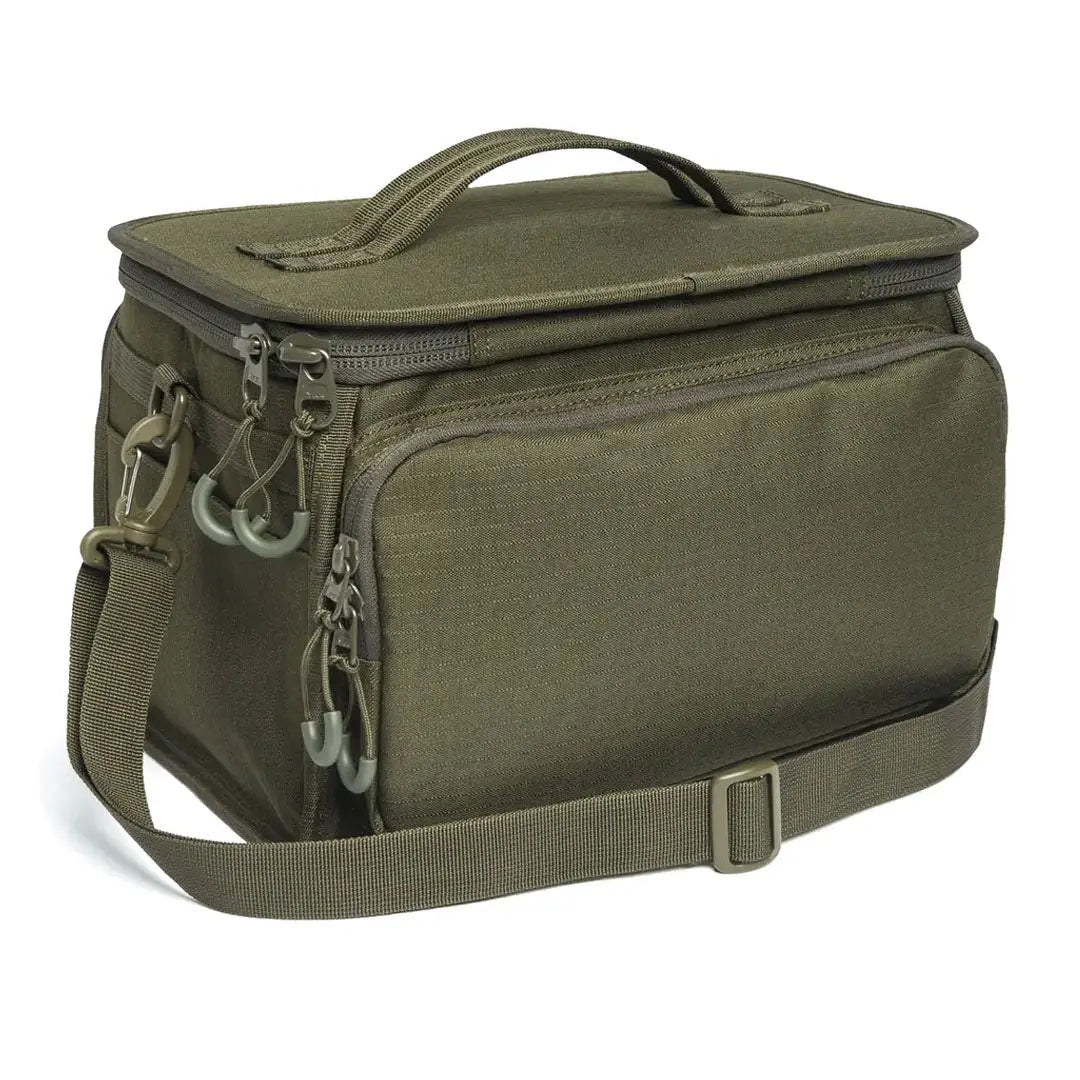 Olive green Beretta Gamekeeper EVO shoulder bag on Gamekeeper EVO Cart