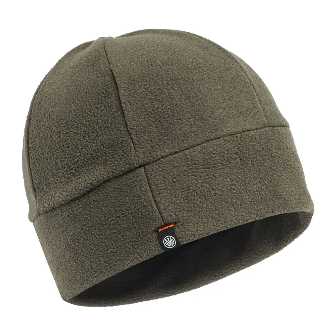 Olive green fleece polar beanie perfect for country clothing and hunting by Beretta