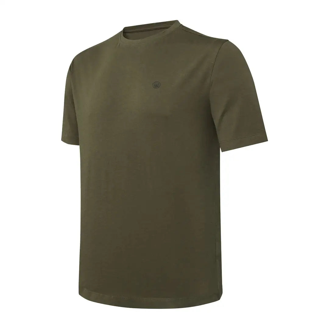 Olive green t-shirt from Beretta Set of 3, perfect for country clothing and outdoors
