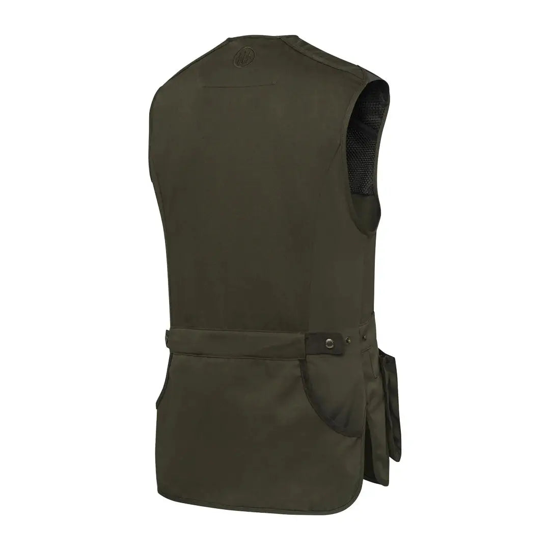 Olive green Beretta Teal Sporting EVO Vest perfect for shooting enthusiasts