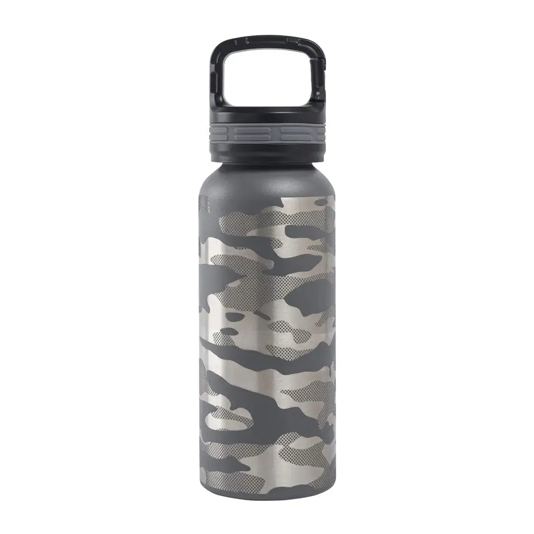 Camo-patterned Beretta Water Bottle 16oz perfect for staying hydrated on the go