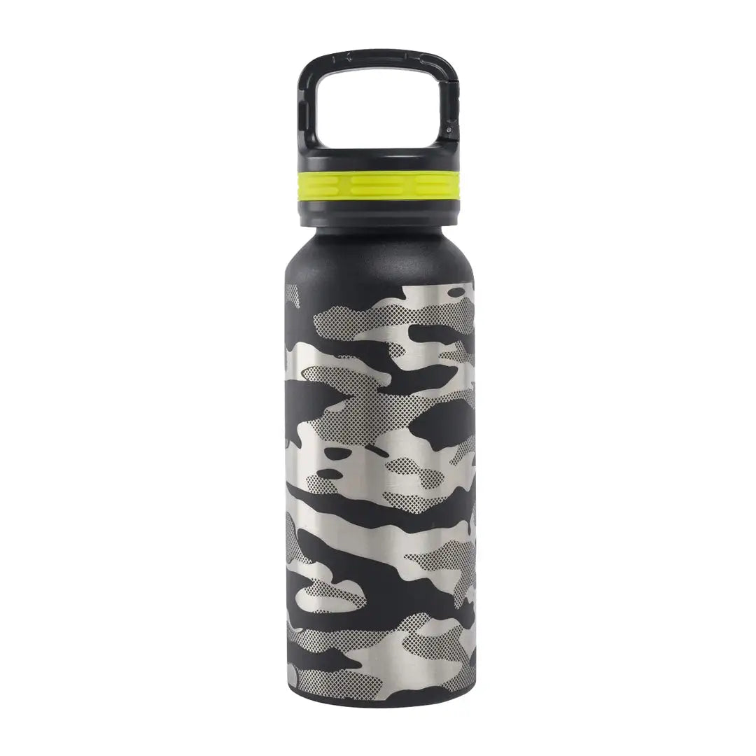 Camo-patterned Beretta Water Bottle 16oz perfect for staying hydrated on the go