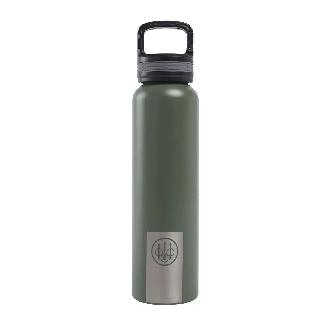 Olive green Beretta Water Bottle 24oz for staying hydrated on the go