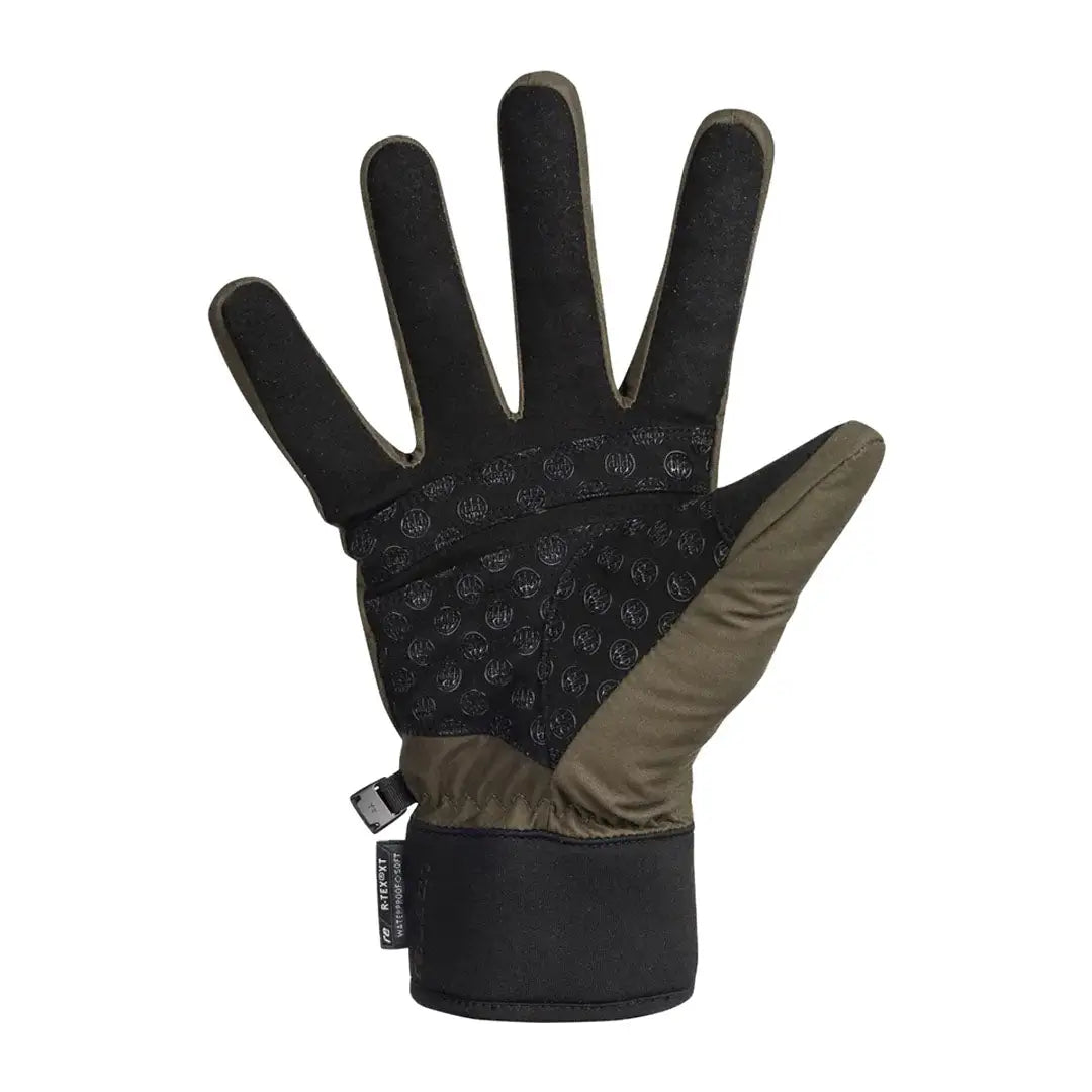 Olive and black winter glove from Beretta Waterproof Gloves for hunting and country clothing