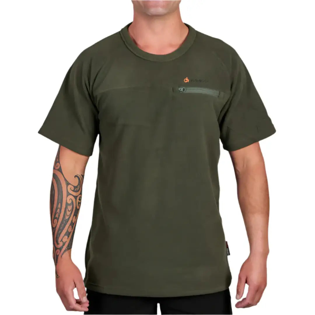 Bushbuck Vertex Fleece Tee New Forest Clothing bushbuck-vertex-fleece-tee-new-forest-clothing