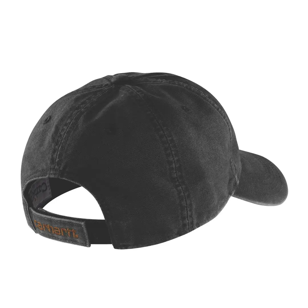 Black Carhartt Canvas Cap perfect for casual style and everyday wear