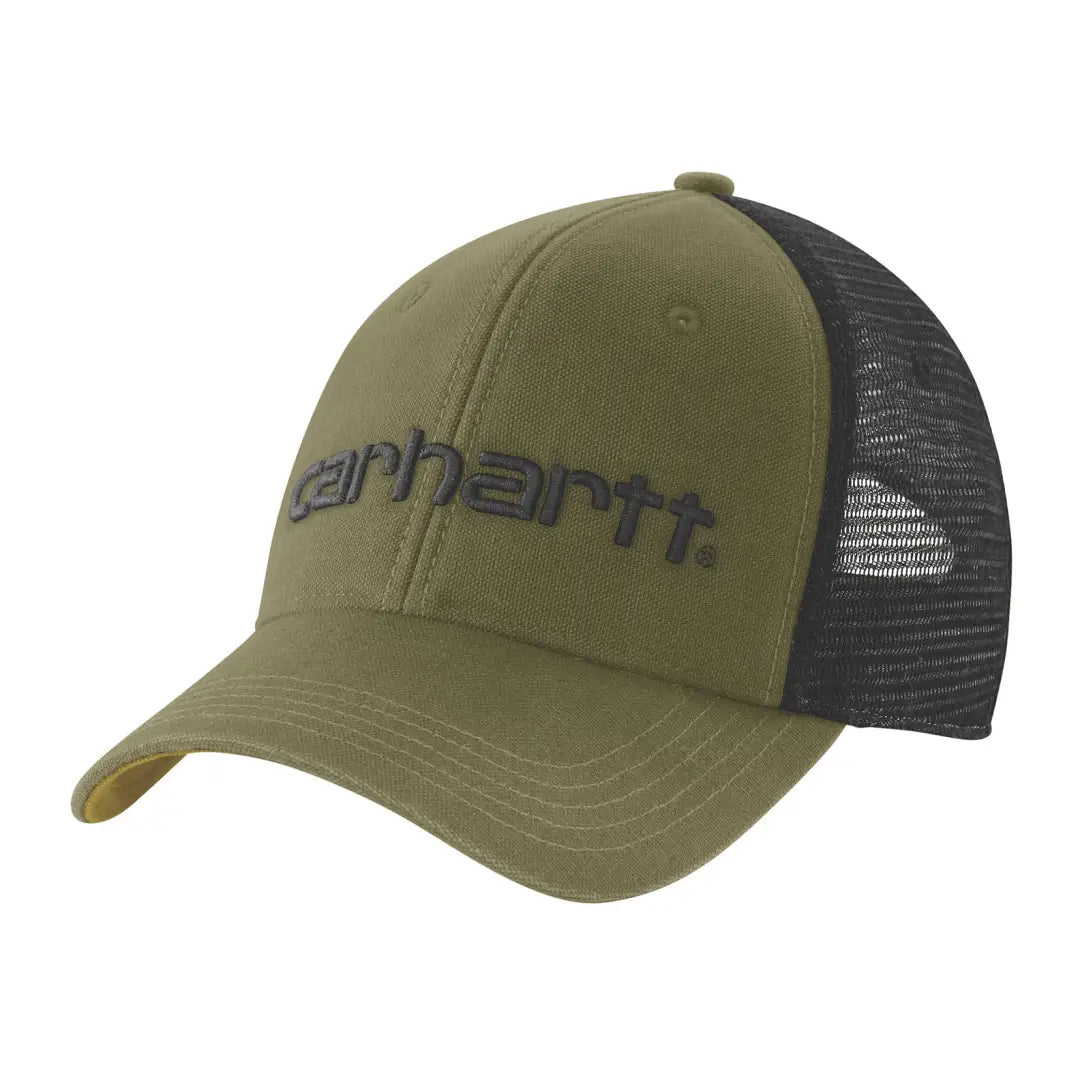 Carhartt Canvas Mesh-Back Logo Graphic Cap