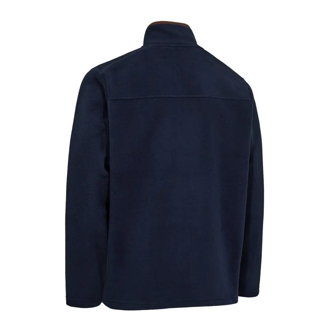 Navy blue Deerhunter Cumbria Fleece Jacket perfect for cozy outdoor style