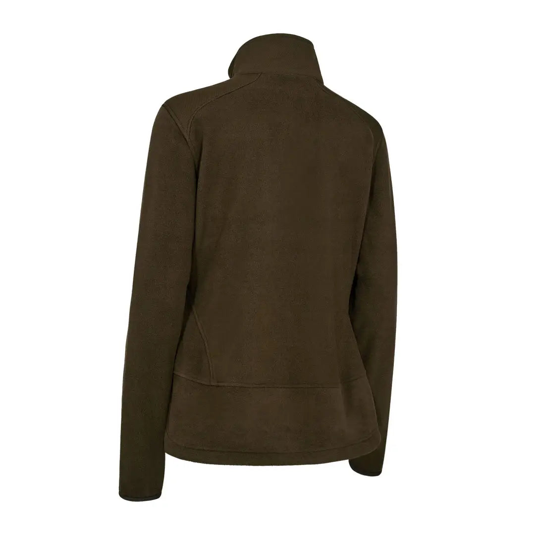 Olive green fleece jacket from Deerhunter Lady Muflon Pro for country clothing and hunting adventures