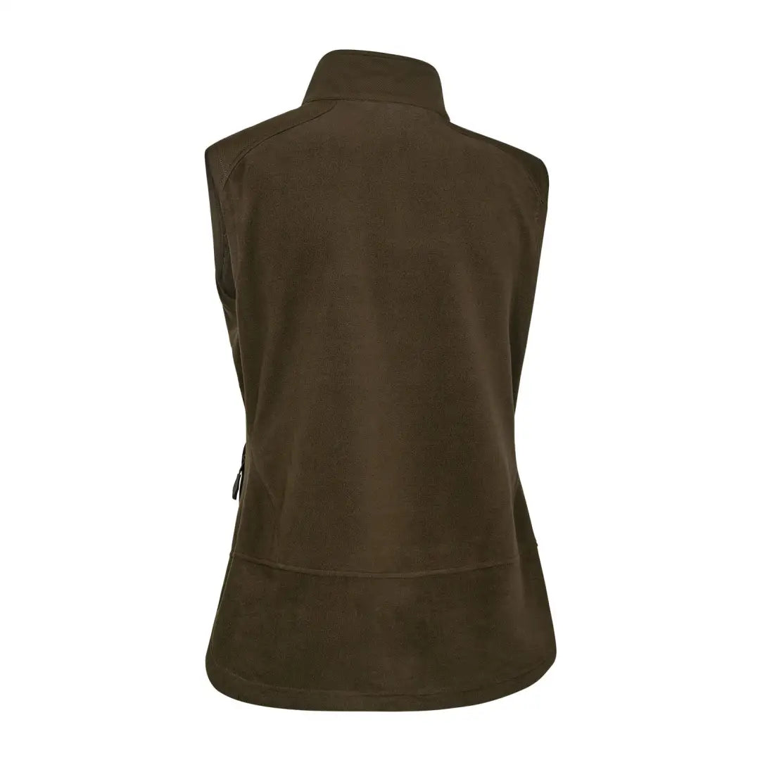 Olive green fleece waistcoat from Deerhunter Lady Muflon Pro for country hunting clothing