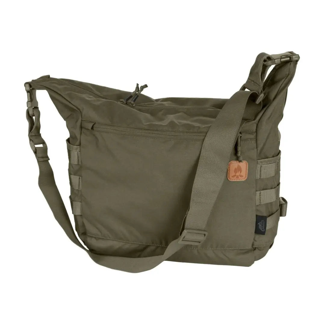 Olive green messenger bag for general purpose field or bushcraft satchel® use
