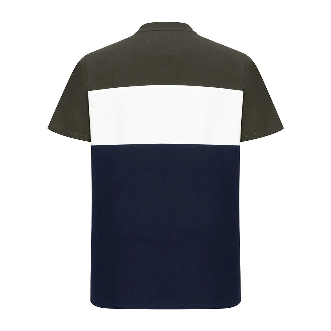 Color-blocked polo shirt from Hoggs of Fife Dalbeattie Colour Block collection