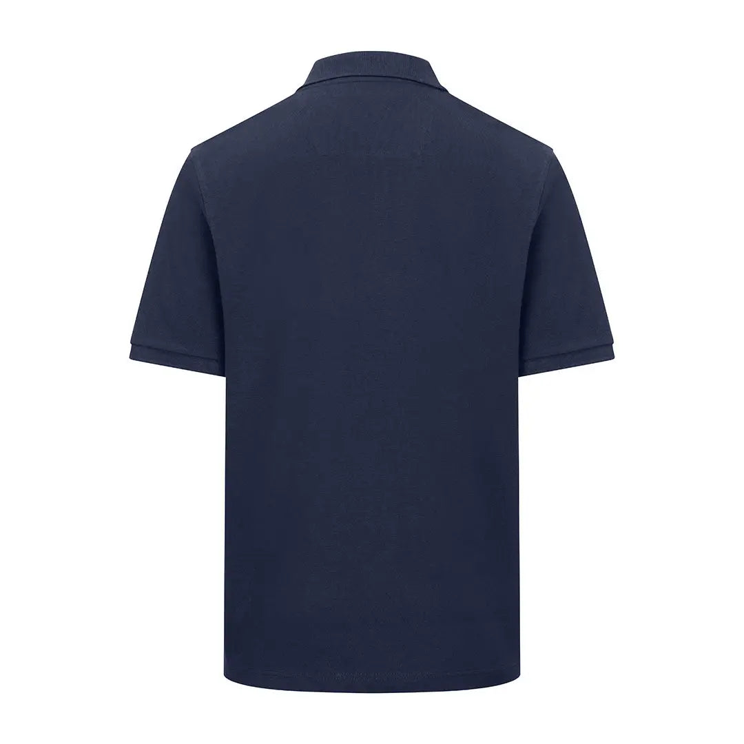 Navy blue Fife Newton Pique Polo Shirt perfect for casual wear and stylish outings