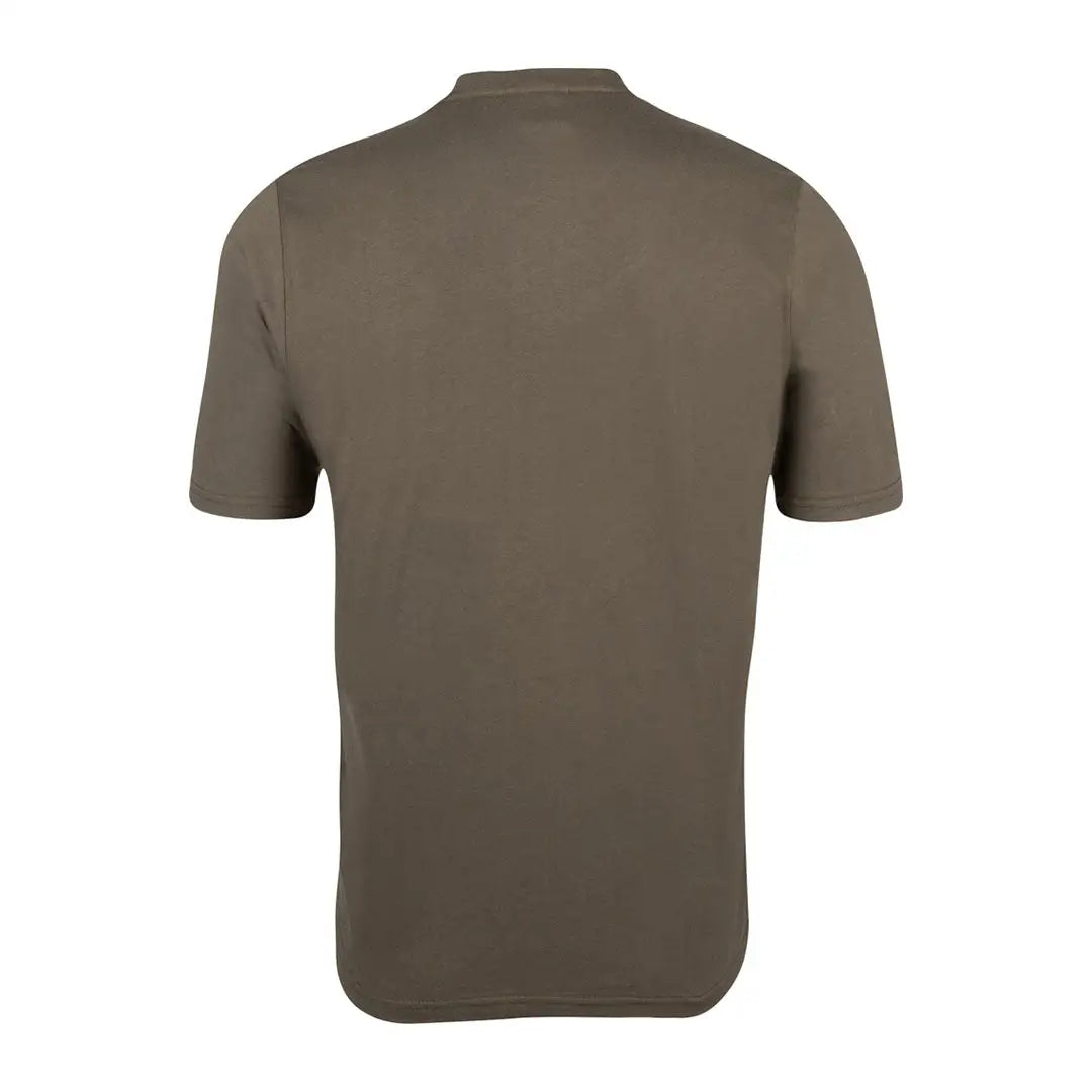 Jack Pyke cotton t-shirt in plain olive green with crew neck