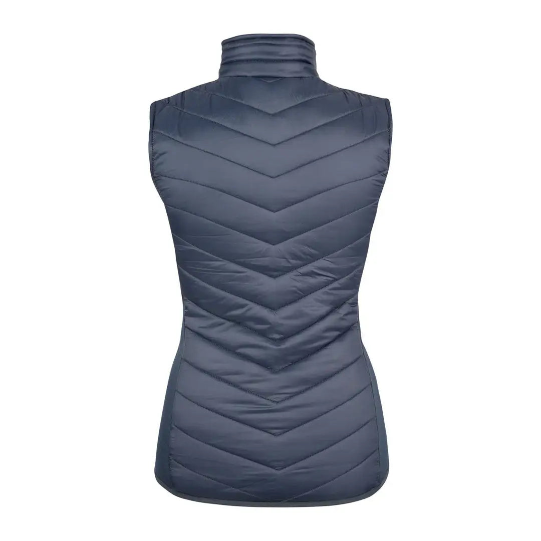 Jack Pyke ladies Shires gilet in dark blue quilted sleeveless vest