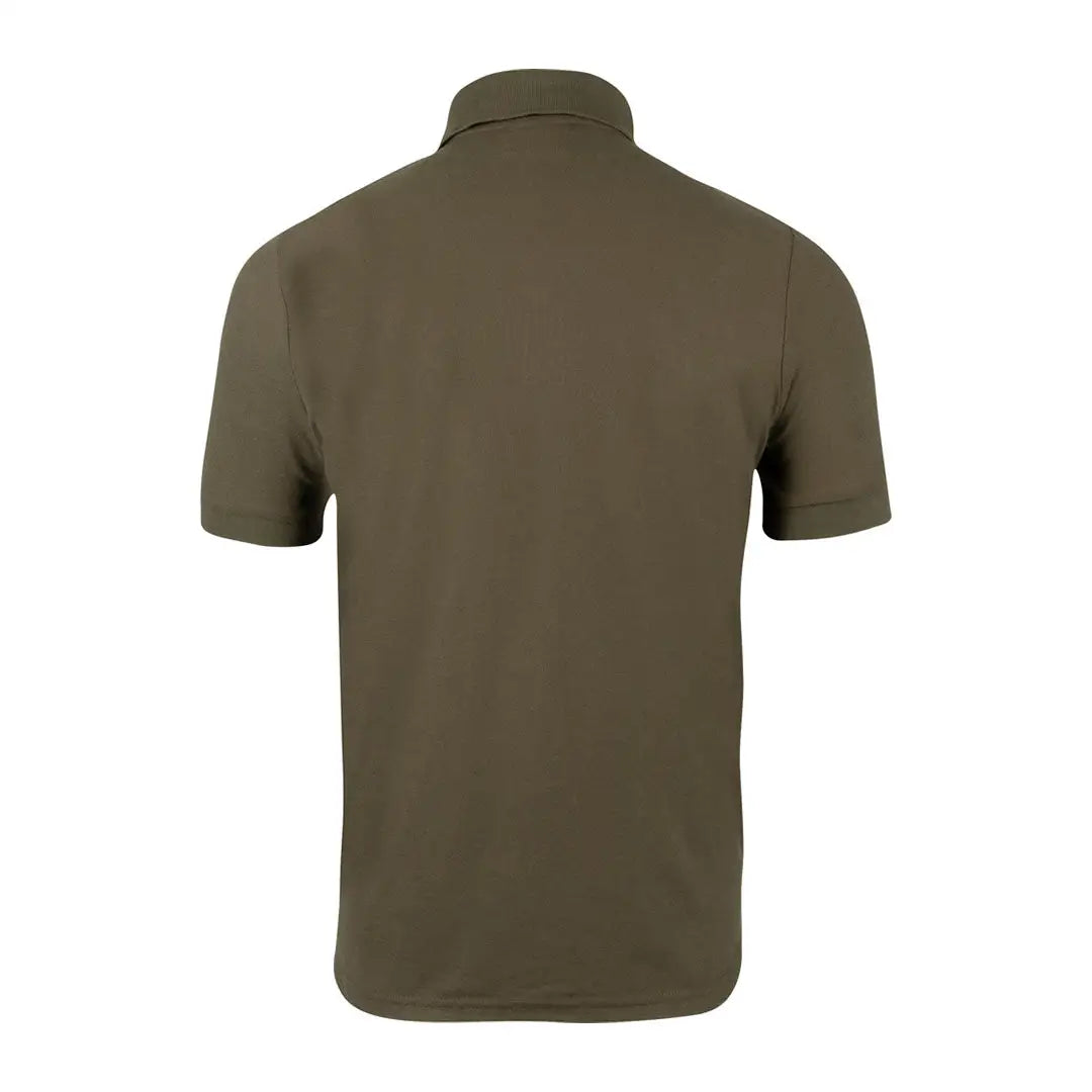 Jack Pyke Shires polo shirt in olive green with short sleeves
