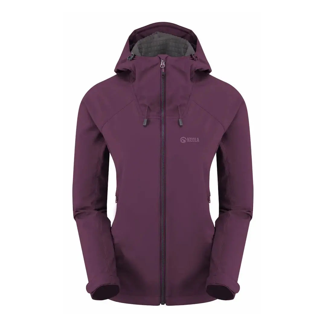 Purple Hooded Jacket from Keela Womens Hydron Softshell for ultimate comfort and style