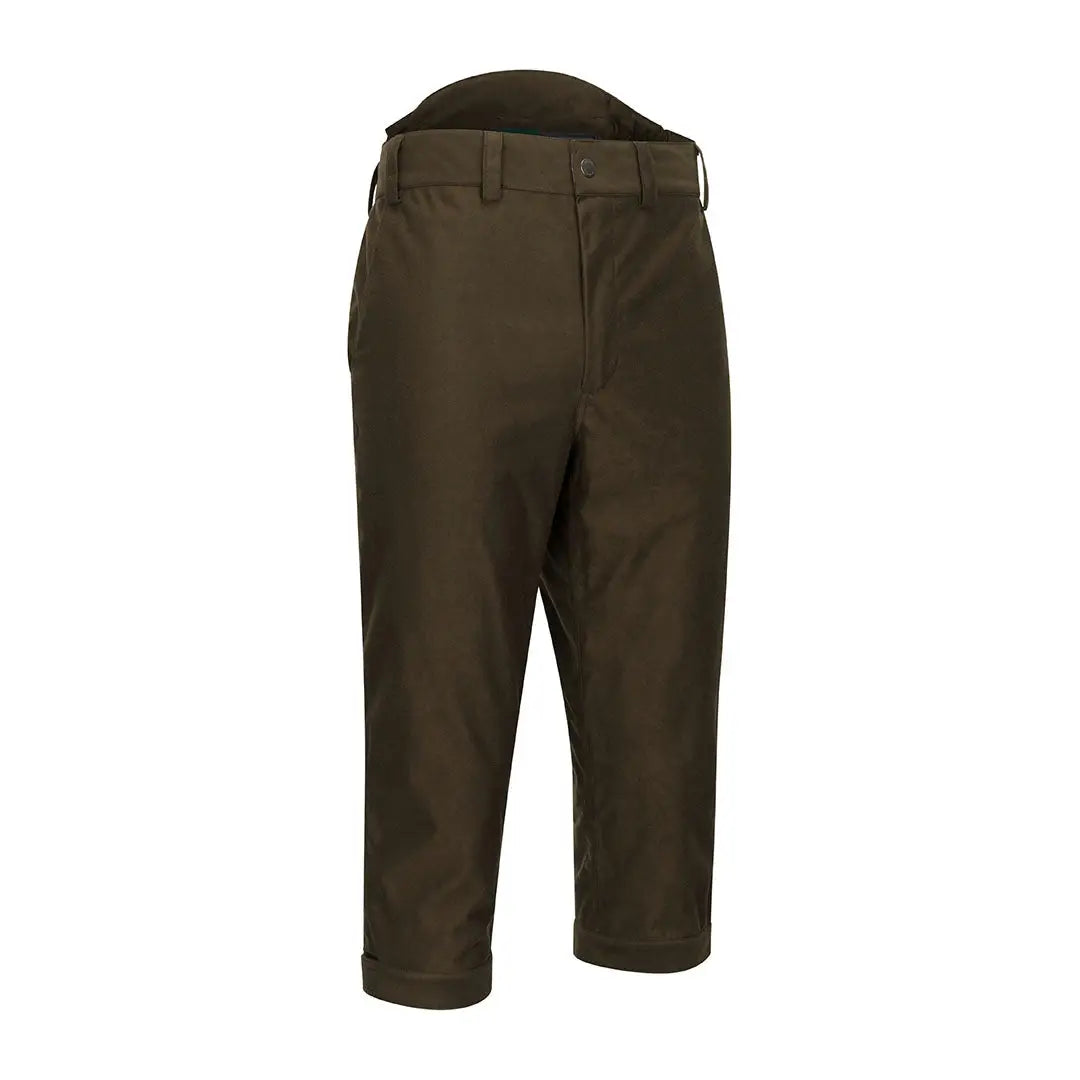 Olive green cropped trousers from New Forest Country Sport Breeks for outdoor adventures