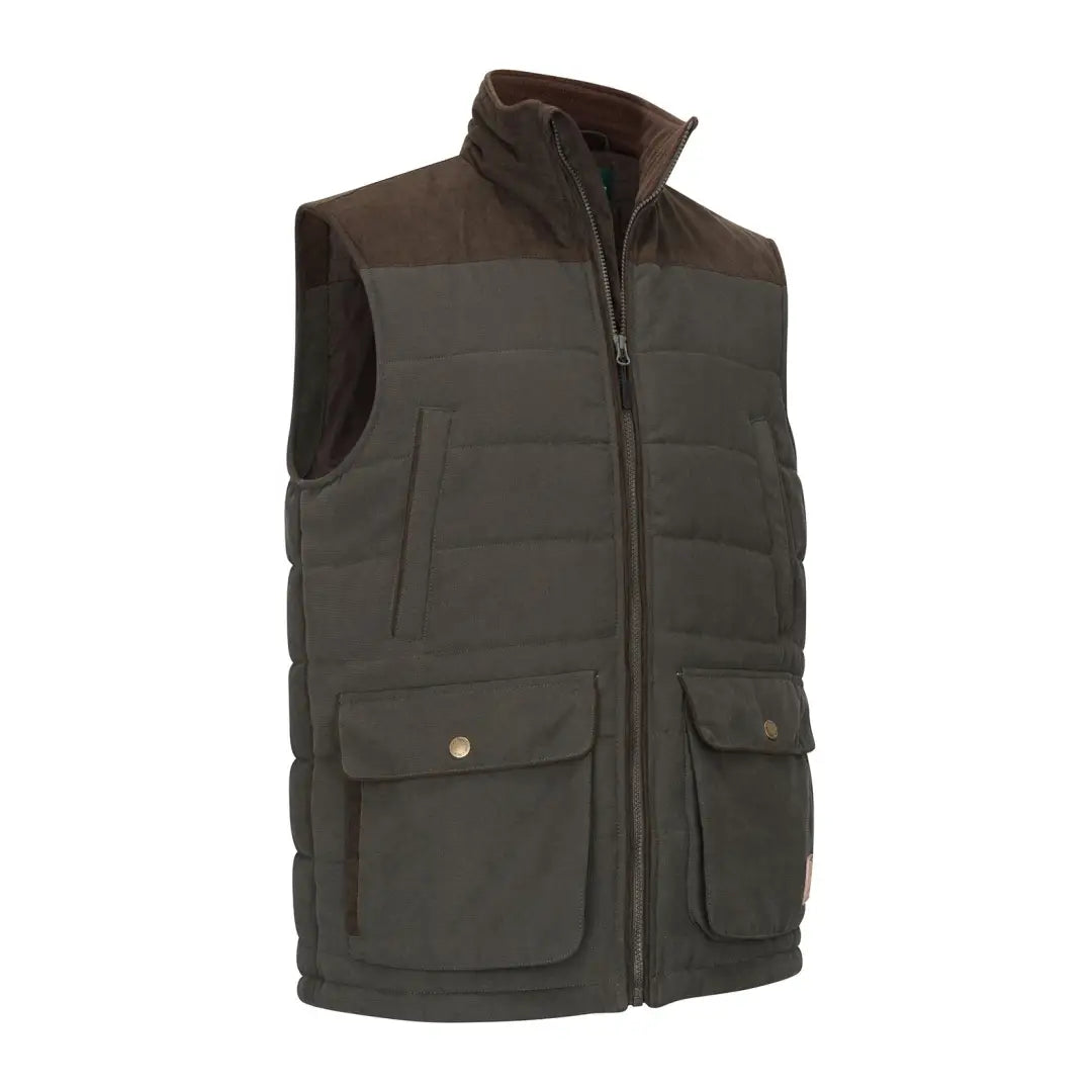 Olive green forest polar gilet from New Forest Polar Gilet collection