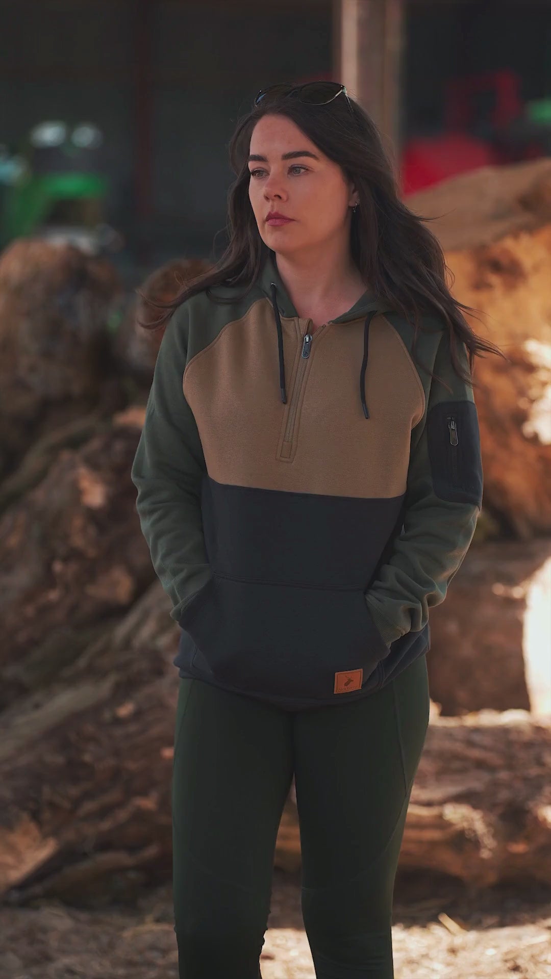 Load video: New Forest Ladies Raptor Hoodie