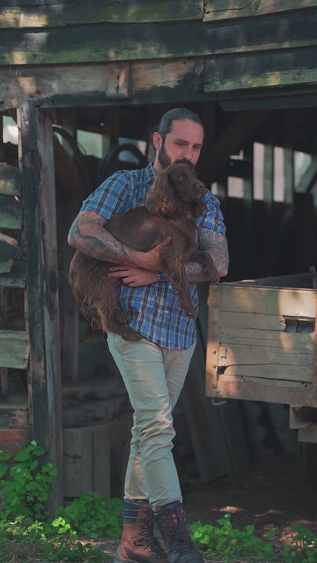 Load video: New Forest Premium 100% Cotton Short Sleeve Shirt