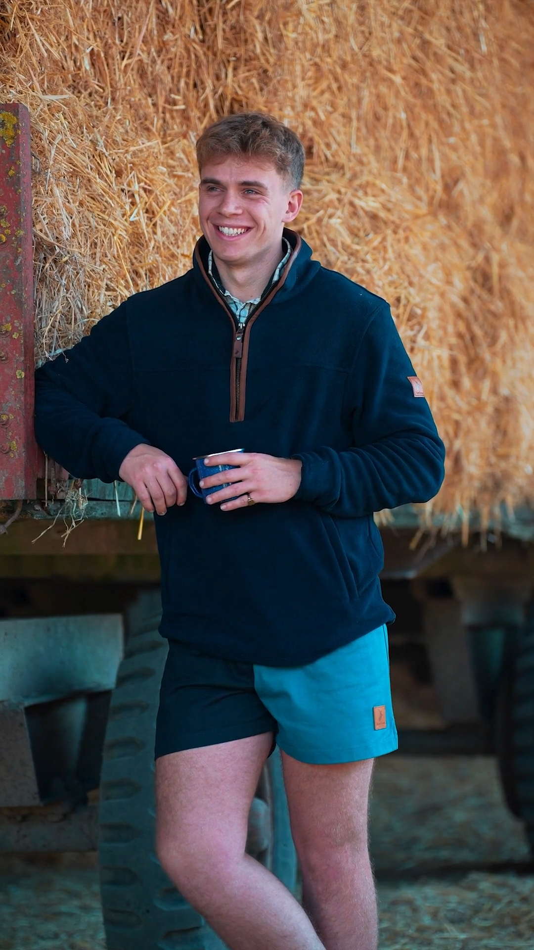 Load video: New Forest Harlequin Rugby Shorts