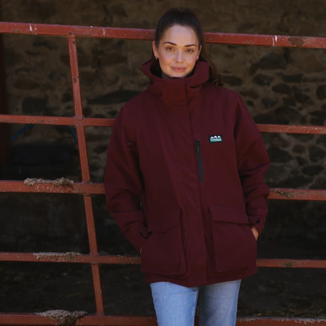 Load video: Ridgeline Ladies Rhea Jacket