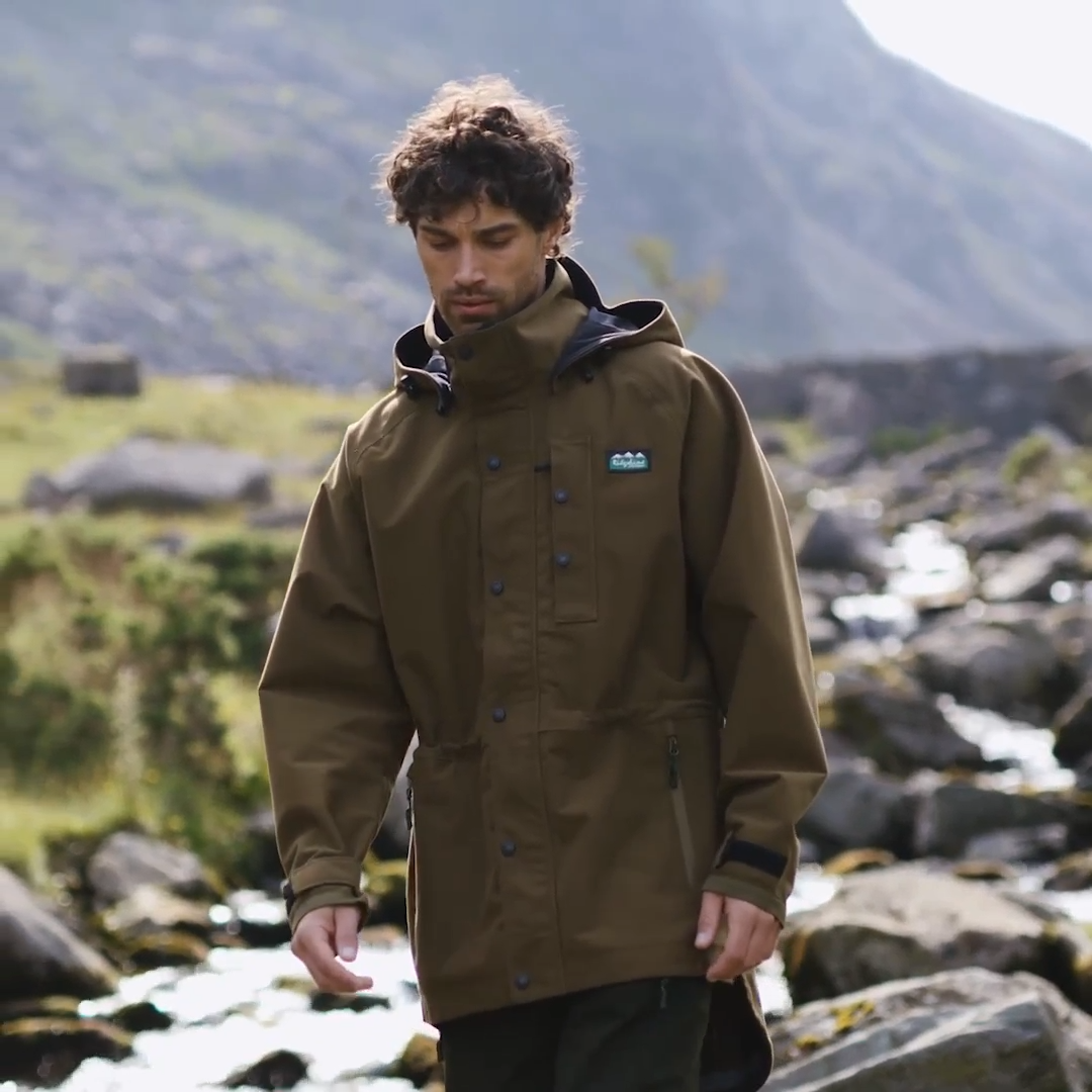 Load video: Ridgeline Mens Monsoon Classic Waterproof Jacket (2025)