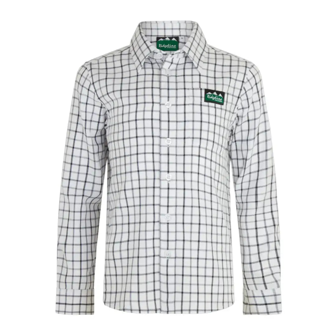 Ridgeline Kids Sedgebrook Shirt in checkered country clothing for hunting adventures