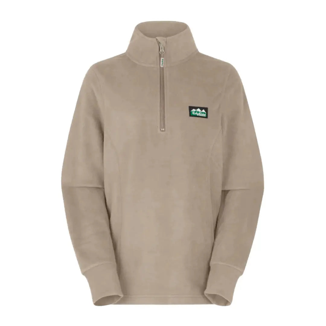 Beige Ridgeline Ladies Narvik Fleece made from highly functional polyester fleece