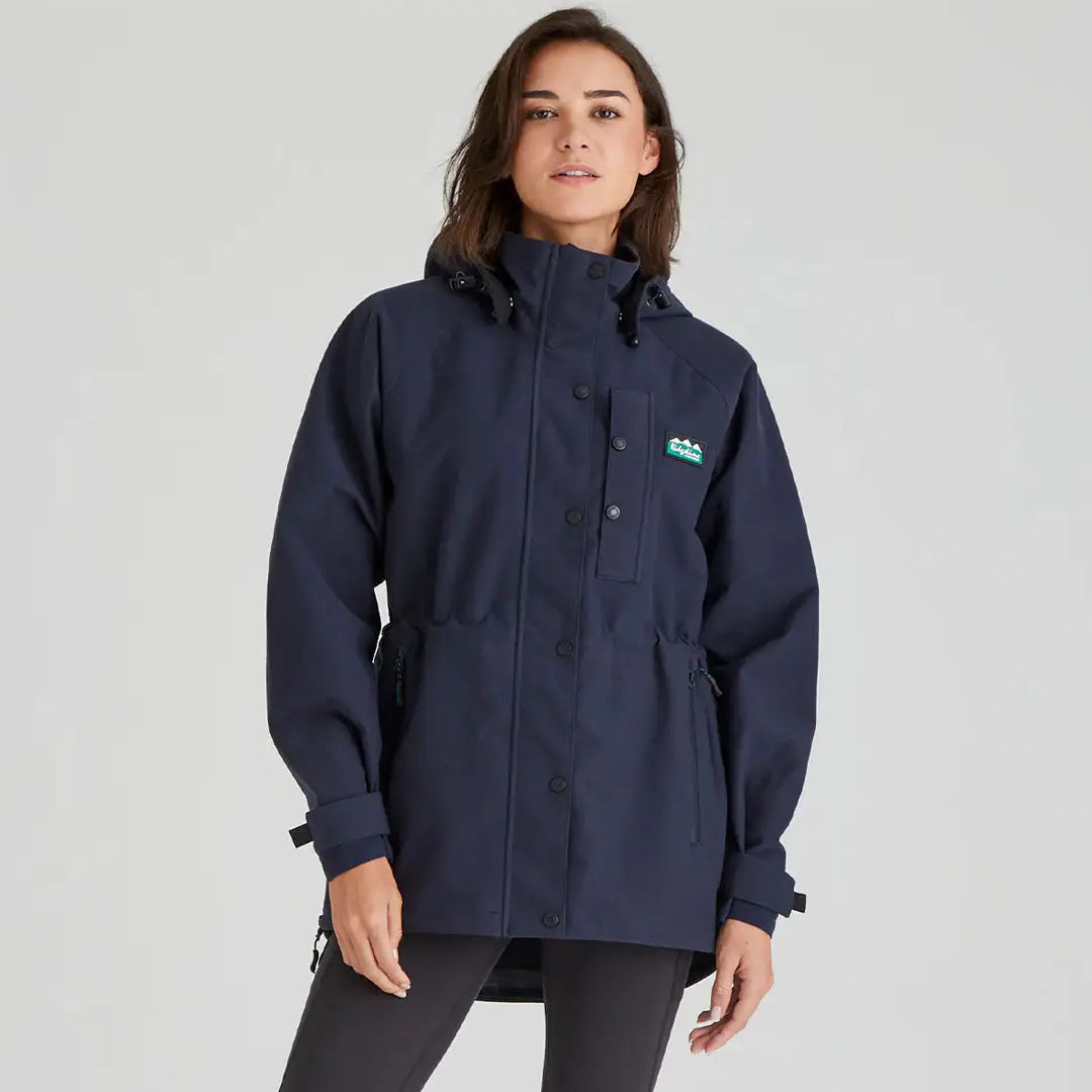 Navy blue Hooded Jacket from Ridgeline Womens Monsoon Classic Jacket collection