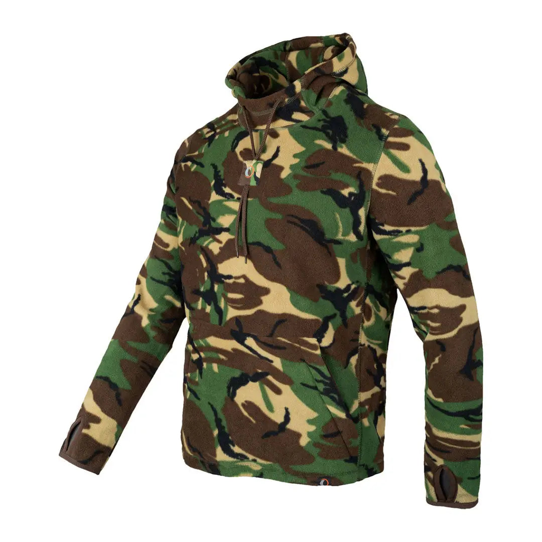 Camouflage fleece pullover from Speero Fleece Hoodie Gen 2 for cozy outdoor adventures