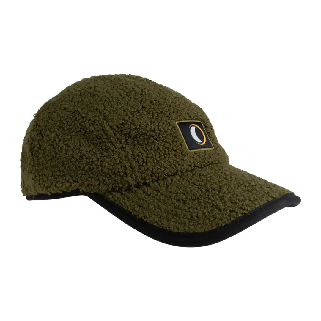 Olive green Speero Sherpa Baseball Cap perfect for cozy, stylish outdoor adventures