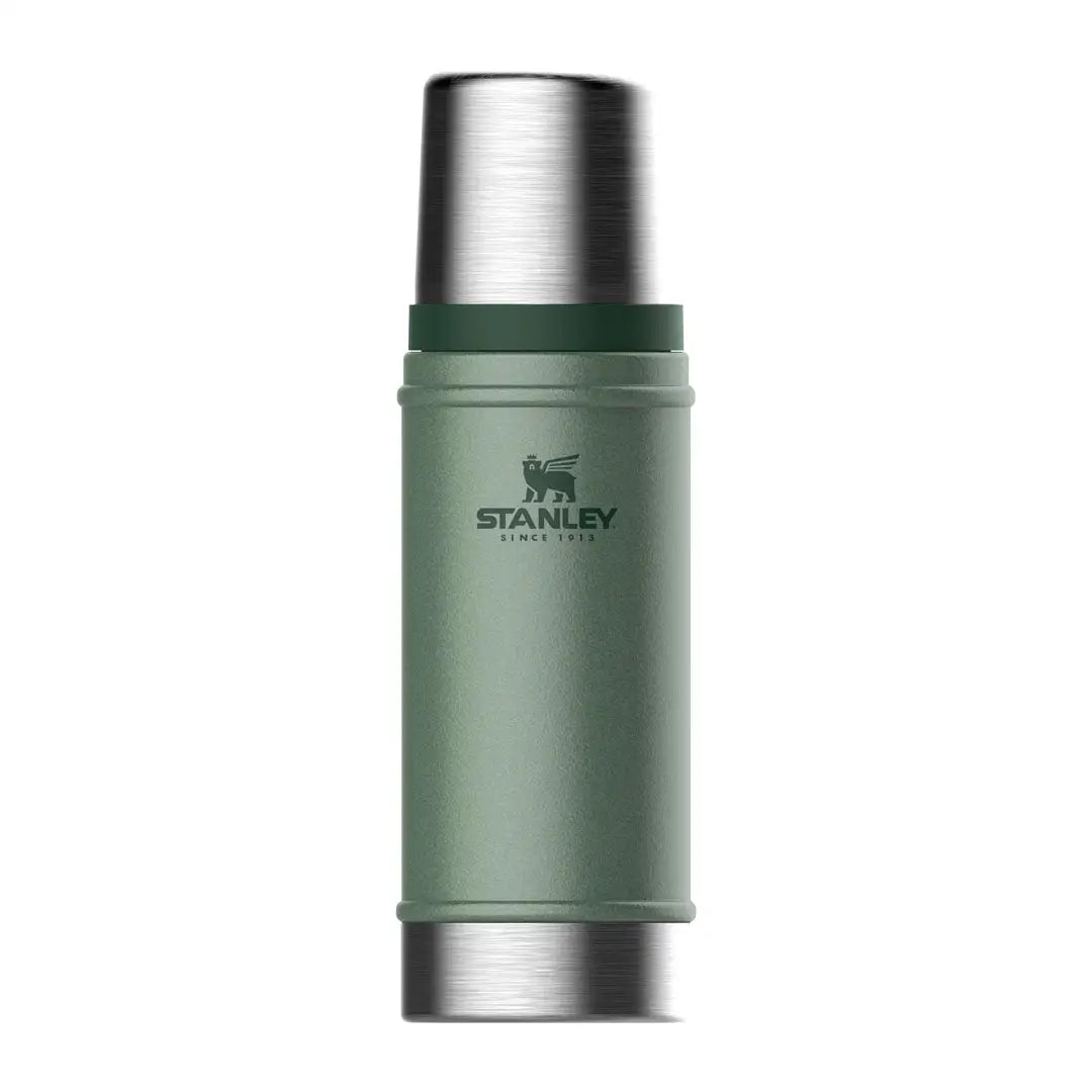 Stanley Classic green vacuum flask for country clothing and hunting