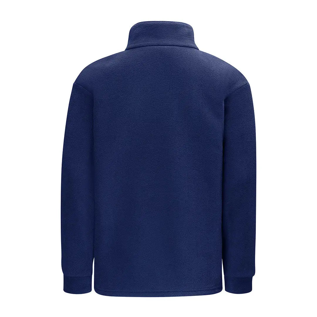 Navy blue Swazi Doughroaster Fleece pullover seen in the Swazi Doughroaster collection