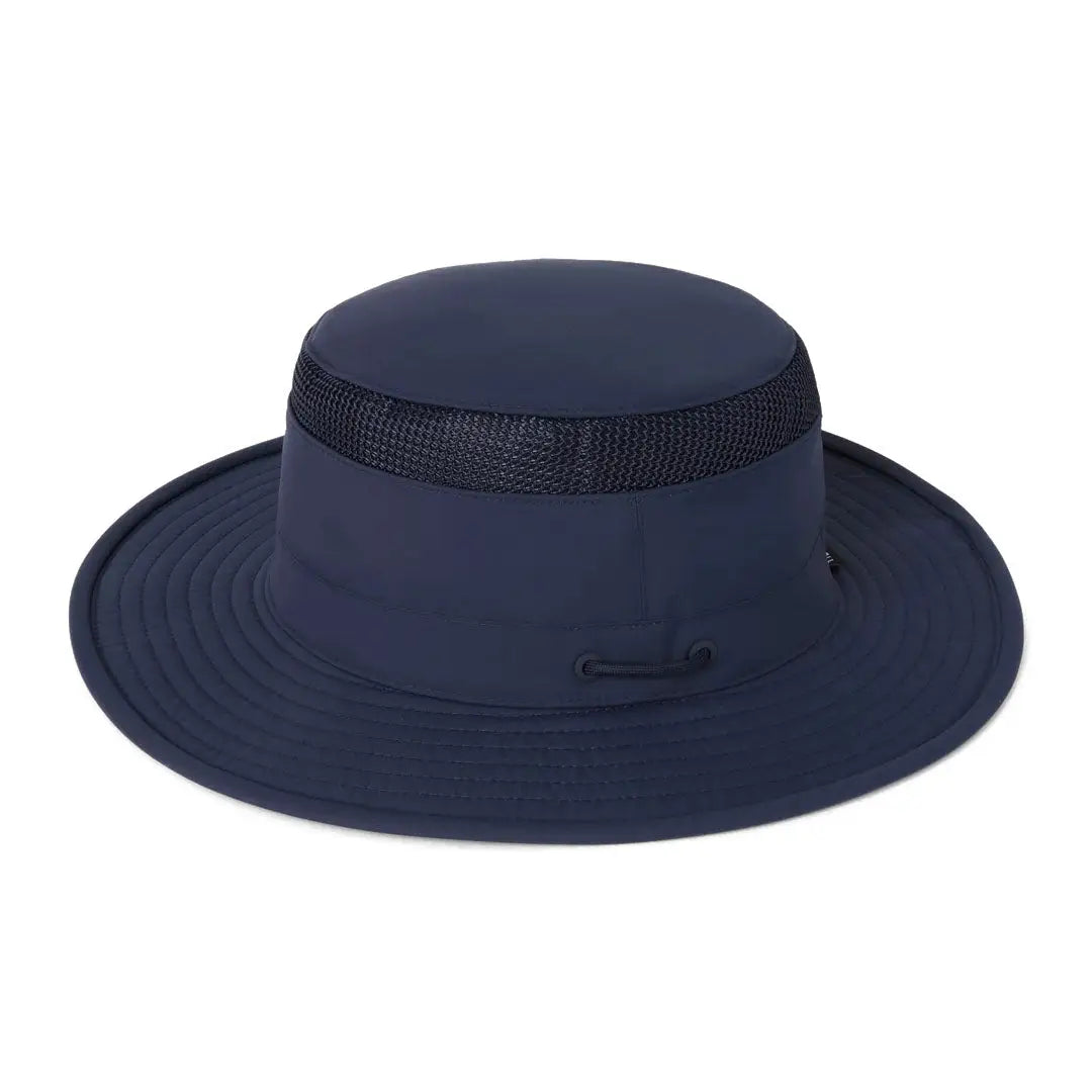 Navy blue Tilley Airflo Boonie sun hat perfect for outdoor adventures