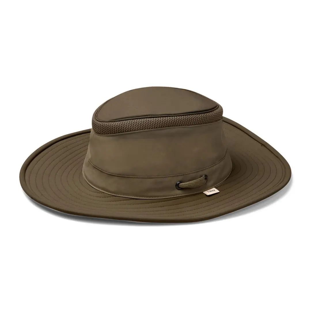 Tilley Olive Wide Brim Hat UNISEX LTM2 Airflo Wide Sun Hat – Tilley USA main image 3