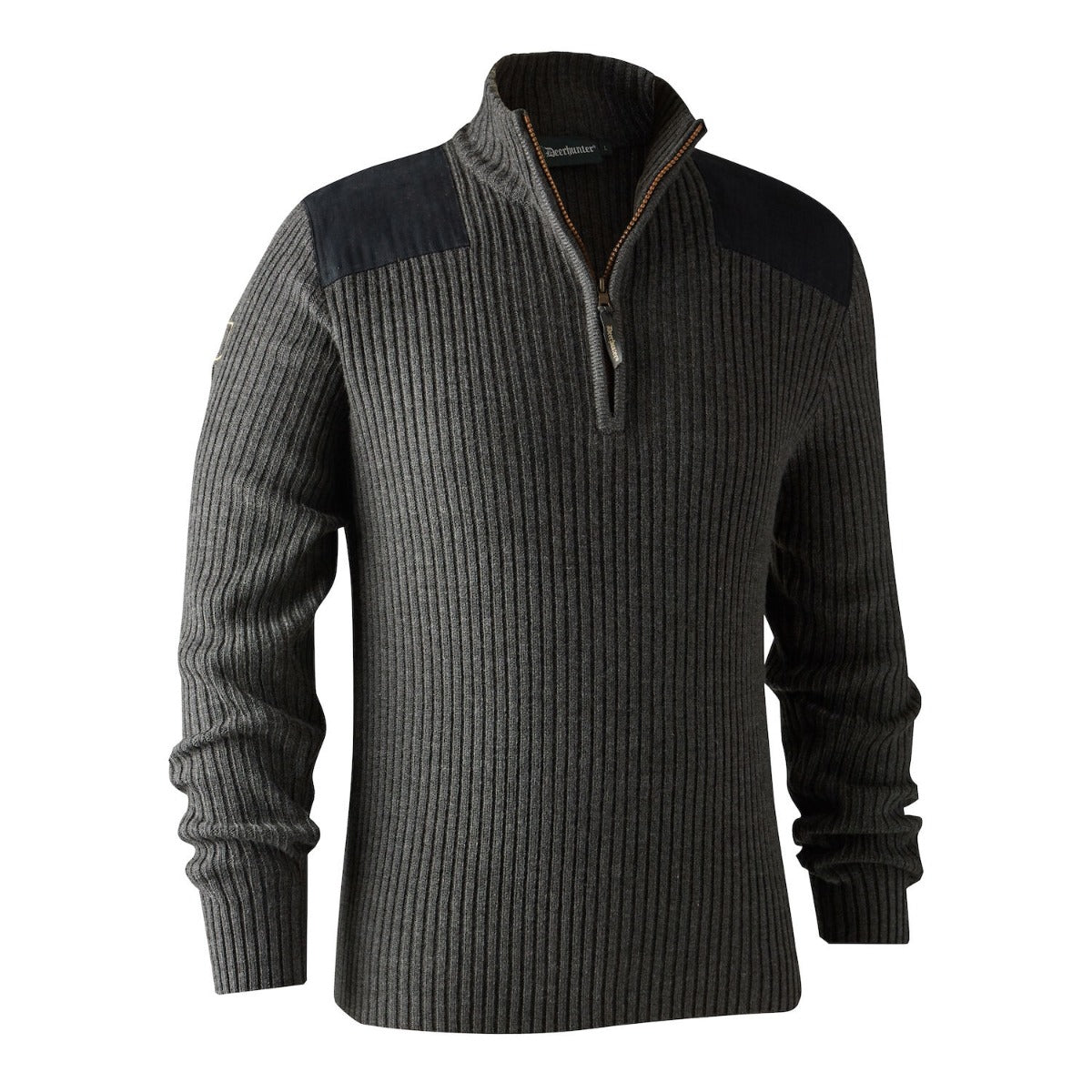 Deerhunter-Rogaland-Knit-With-Zip-Neck