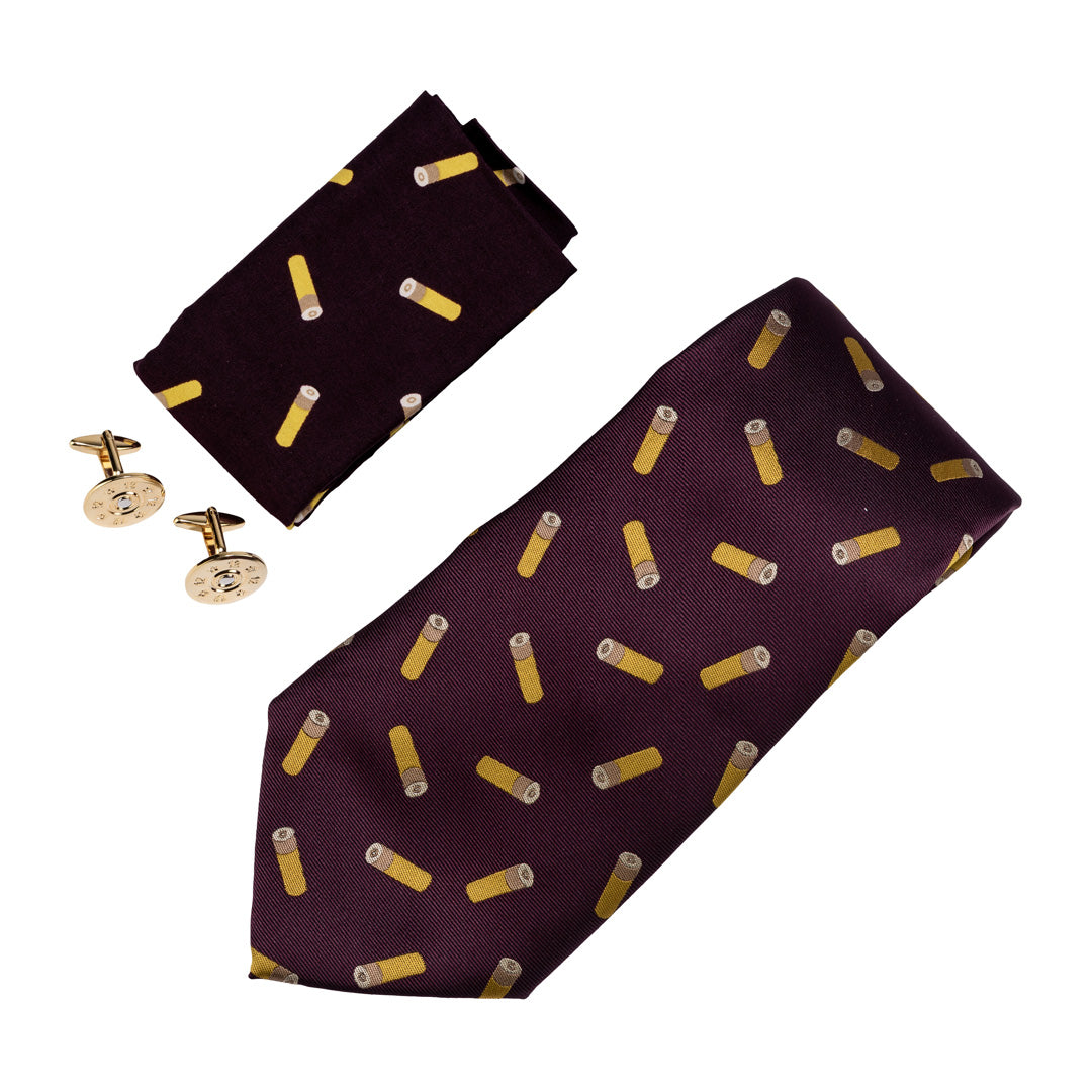 Jack-Pyke-Cartridge-Tie,-Hanky-&-Cufflinks-Set