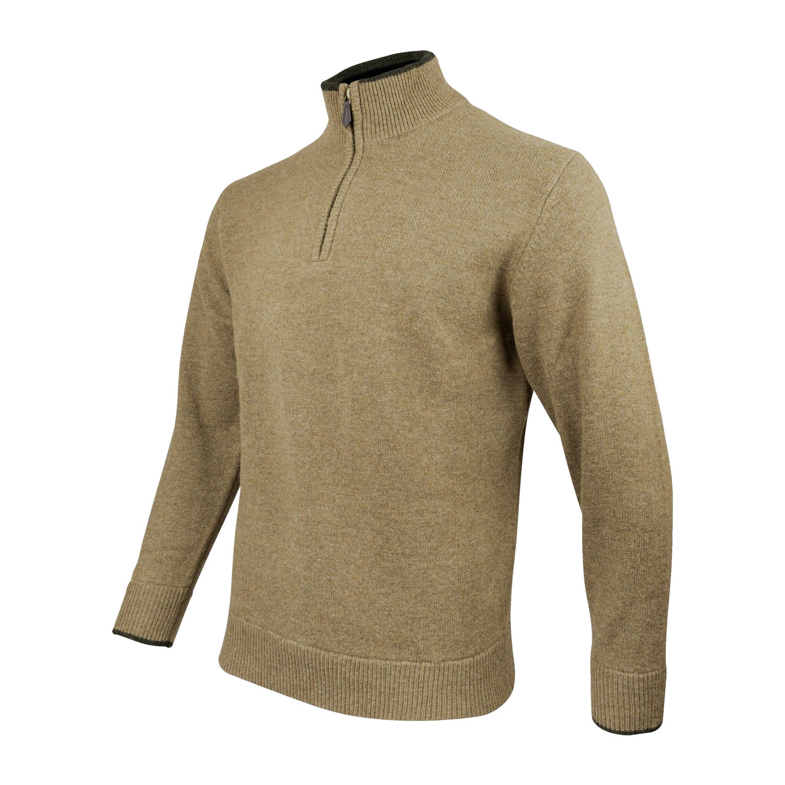 Jack-Pyke-Ashcombe-100%-Lambwool-Zipknit-Pullover