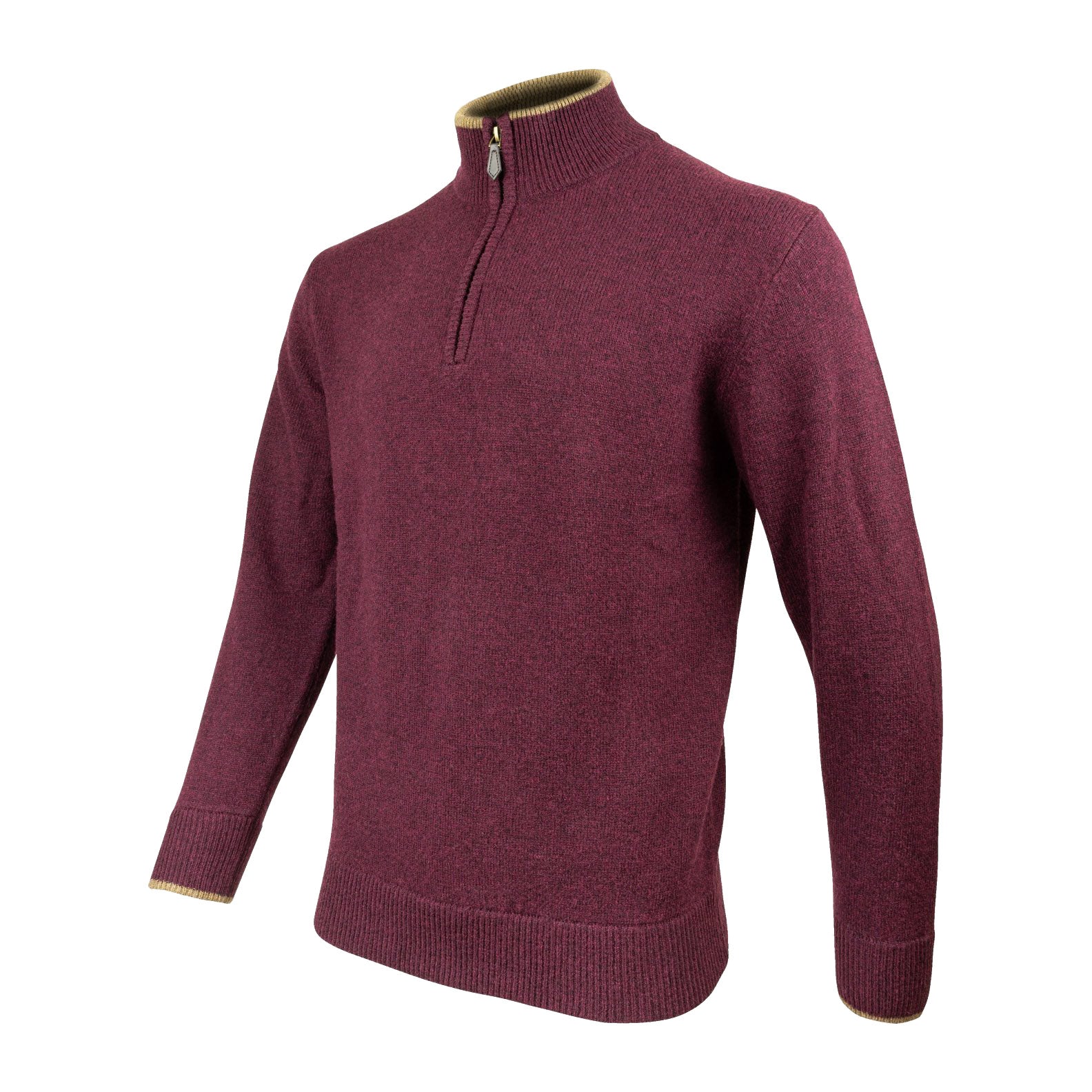 Jack-Pyke-Ashcombe-100%-Lambwool-Zipknit-Pullover