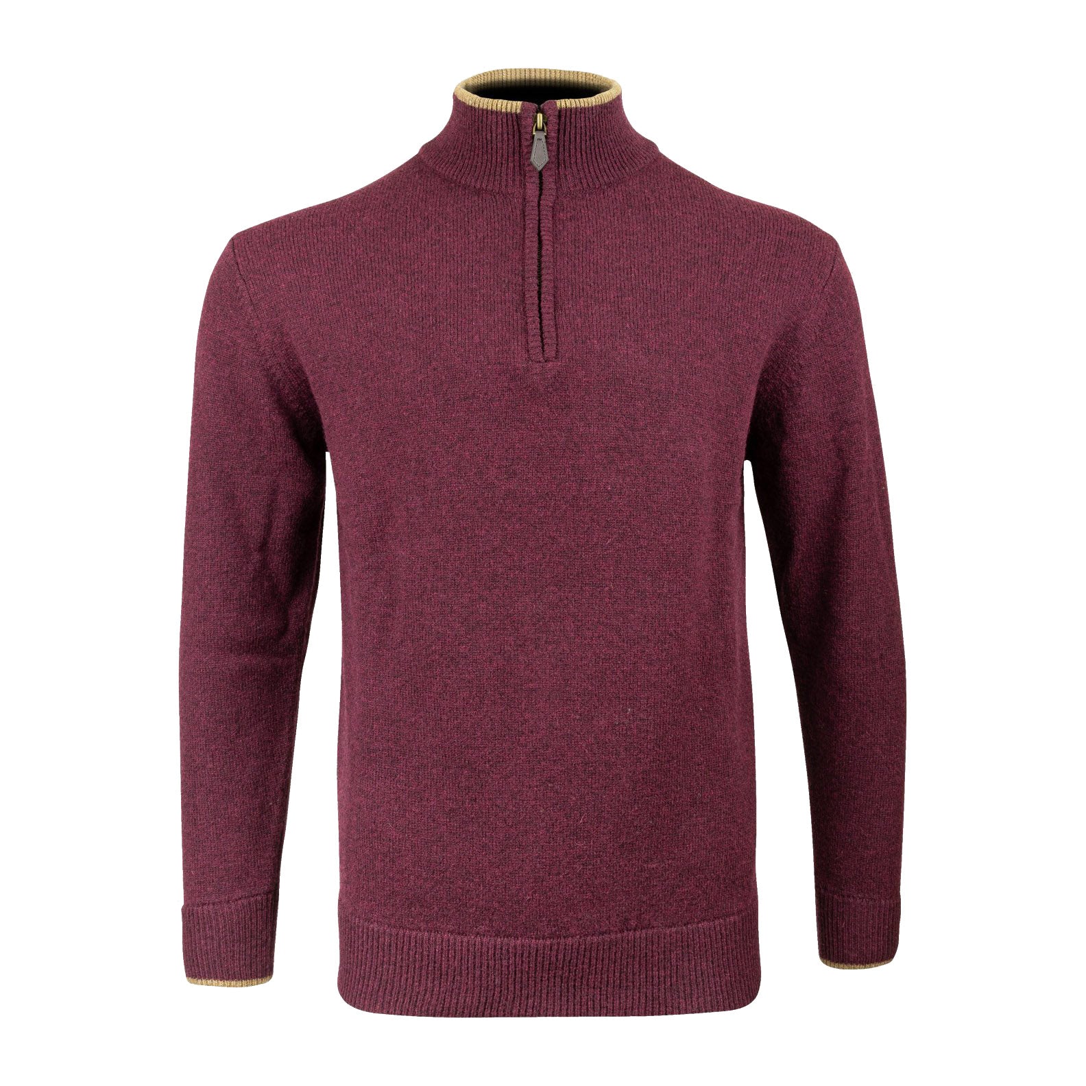 Jack-Pyke-Ashcombe-100%-Lambwool-Zipknit-Pullover