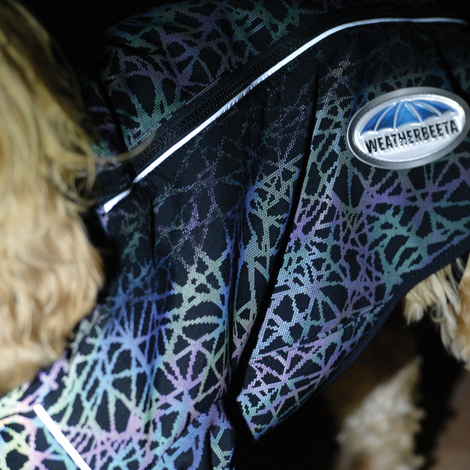 WeatherBeeta-Comfitec-Reflective-Print-Active-Dog-Coat