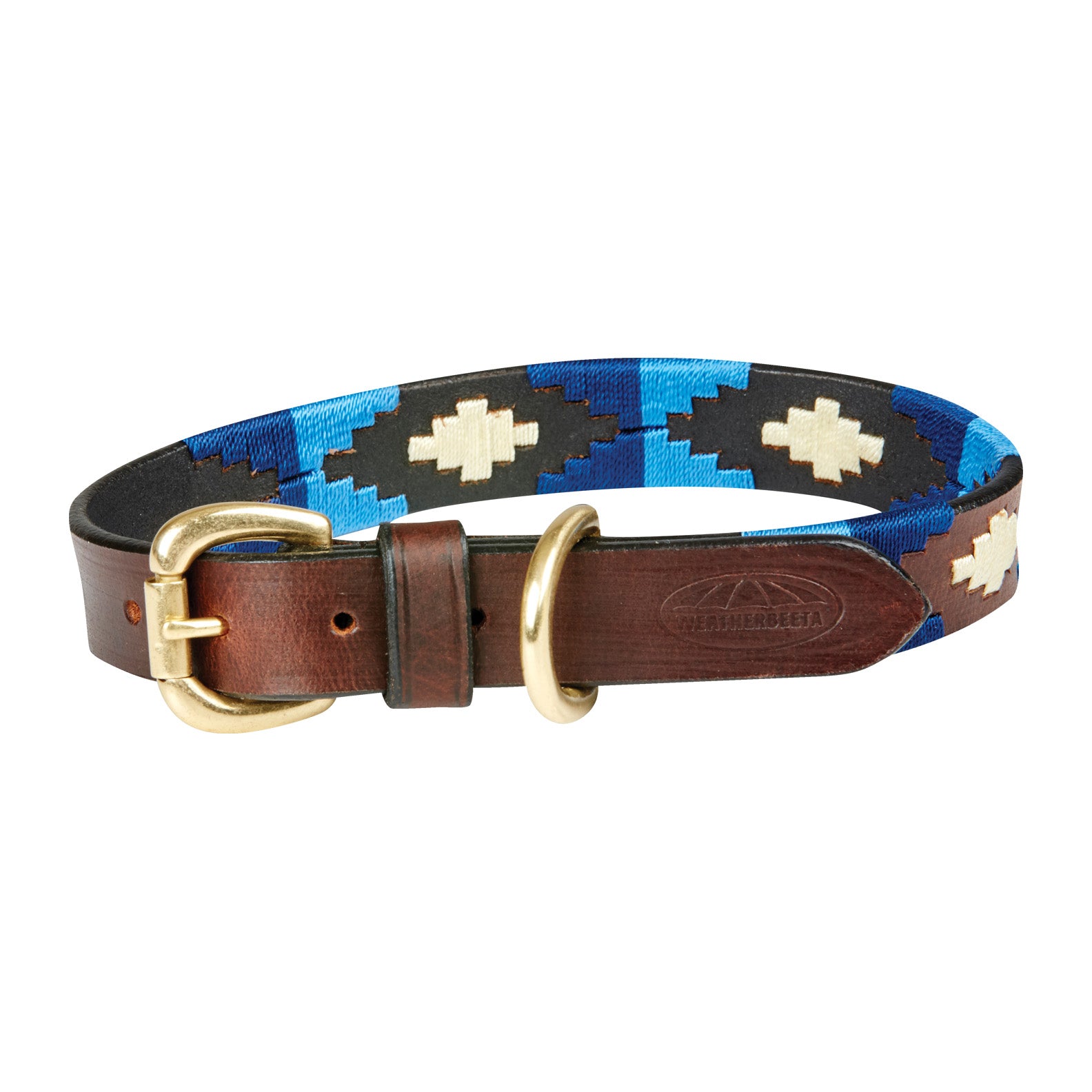 WeatherBeeta-Polo-Leather-Dog-Collar