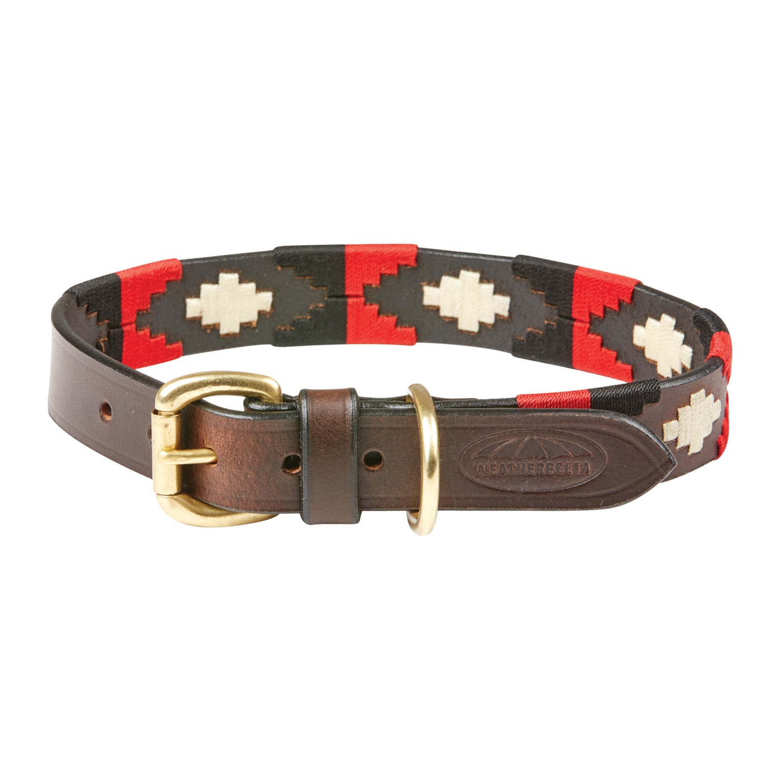WeatherBeeta-Polo-Leather-Dog-Collar