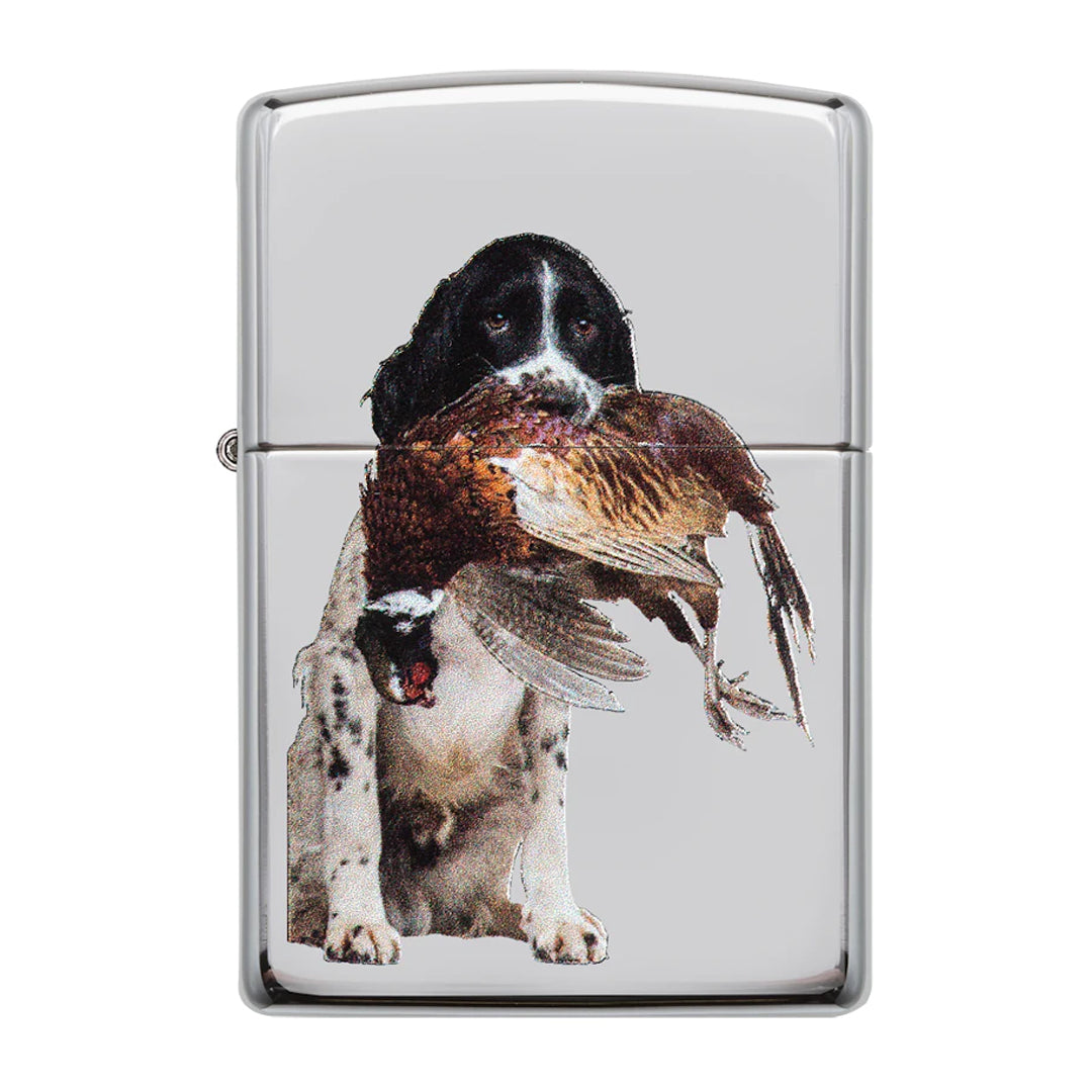Zippo-Gun-Dog-Design-Windproof-Lighter