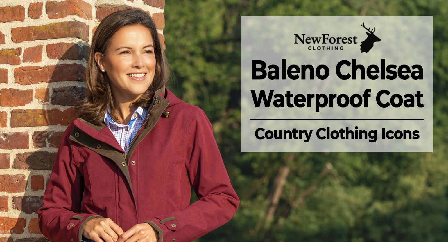 Country Clothing Icons - Baleno Chelsea Waterproof Coat